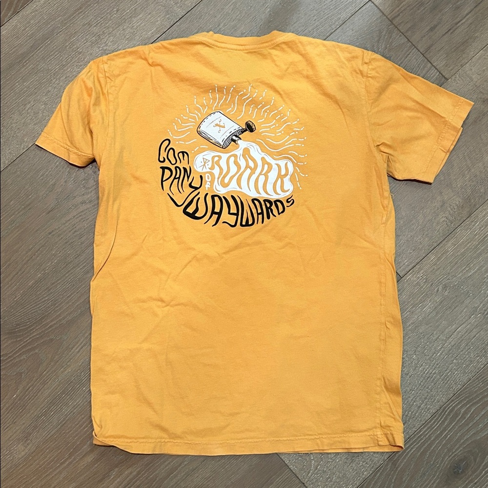 Roark Short Sleeve Tee in Mustard